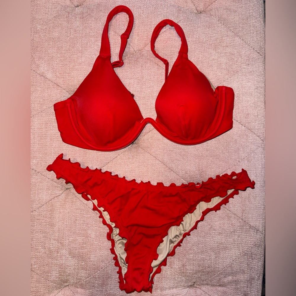 Red Bikini Set